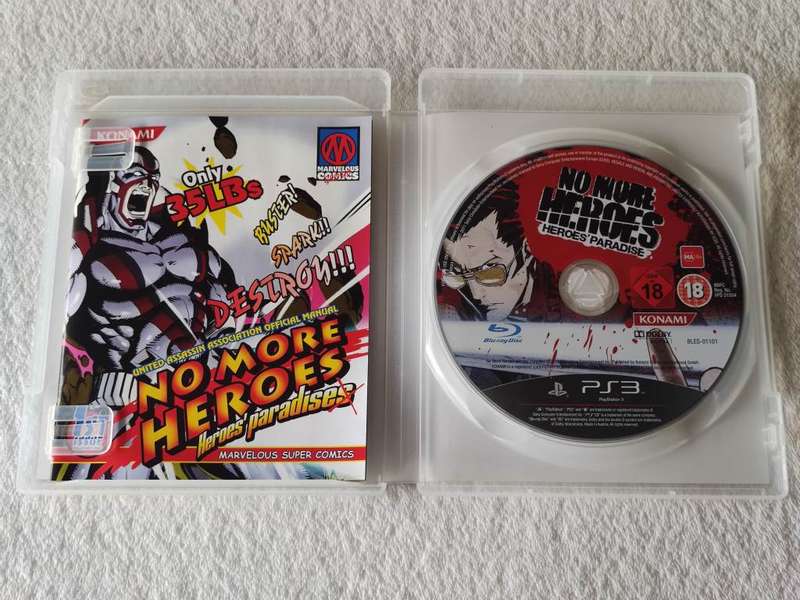 No More Heroes: Heroes Paradise - PS3 / Playstation 3 Game