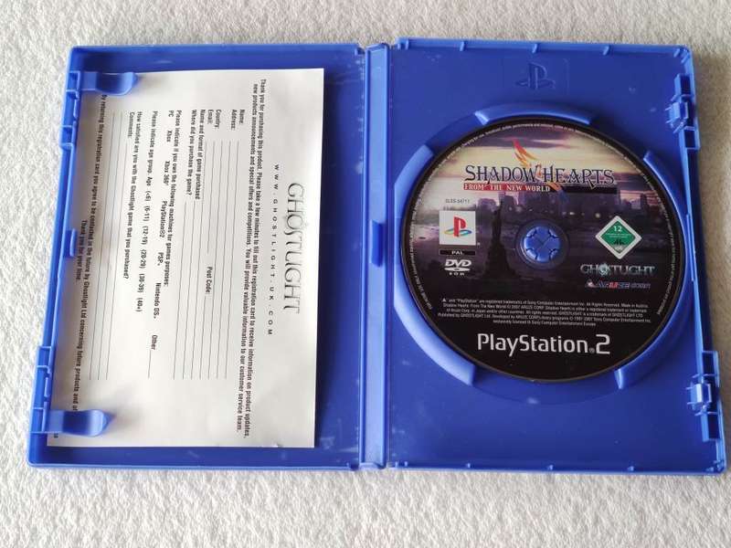 Shadow Hearts From The New World - PS2 / Playstation 2 Game (PAL)