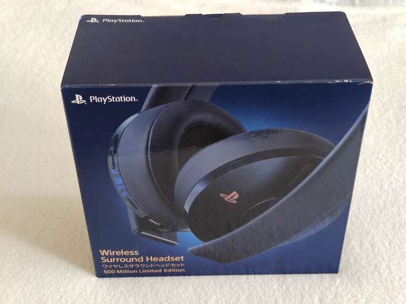 Sony Gold Wireless Headset (500 Million Limited Edition) - PS4 / PS5