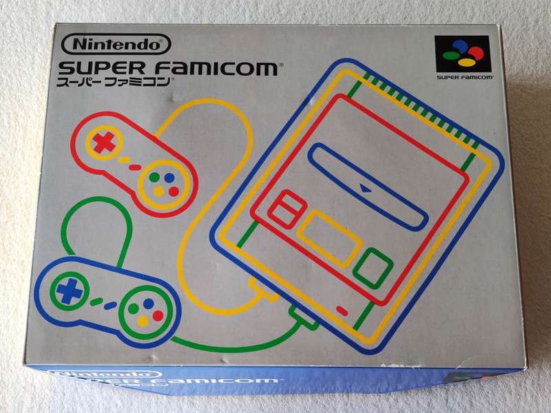 Nintendo Super Famicom Console + 10 Games