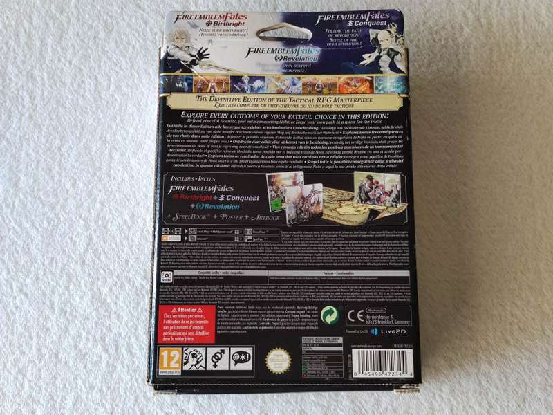 Fire Emblem Fates Limited Edition - Nintendo 3DS Game (EUR)