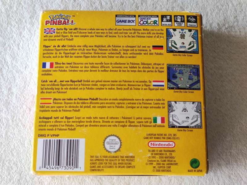 Pokemon Pinball - Nintendo Game Boy Color
