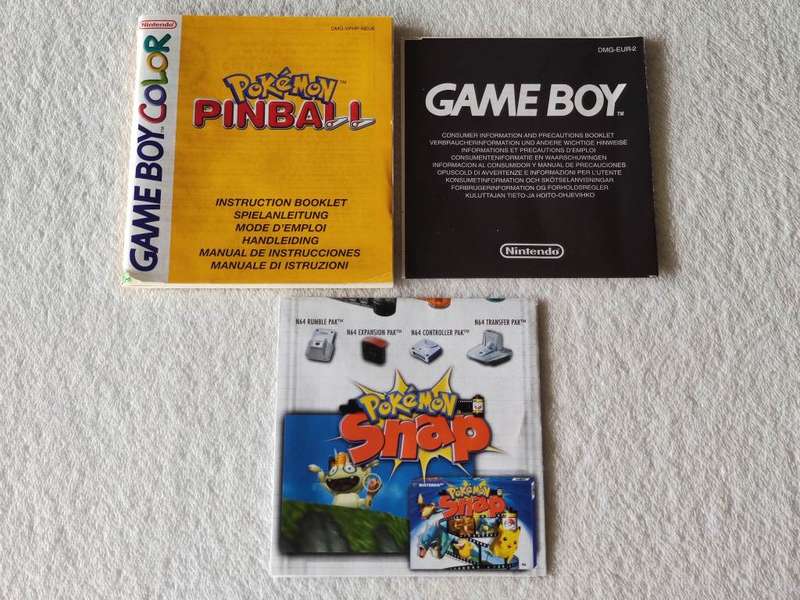 Pokemon Pinball - Nintendo Game Boy Color
