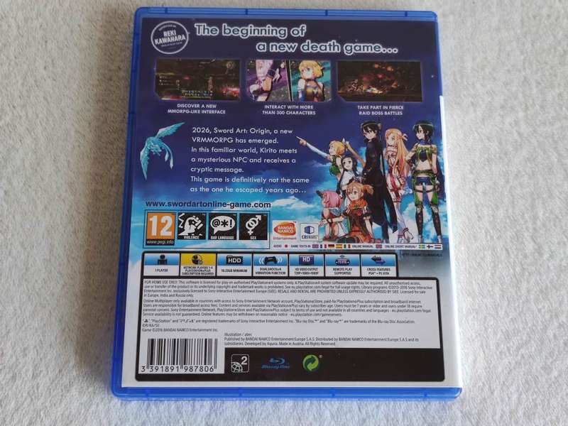 Sword Art Online: Hollow Realization - PS4/Playstation 4 Game