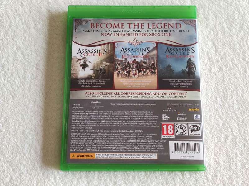 Assassins Creed: The Ezio Collection - Xbox One Game