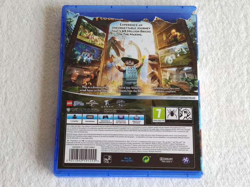 LEGO Jurassic World - PS4/Playstation 4 Game