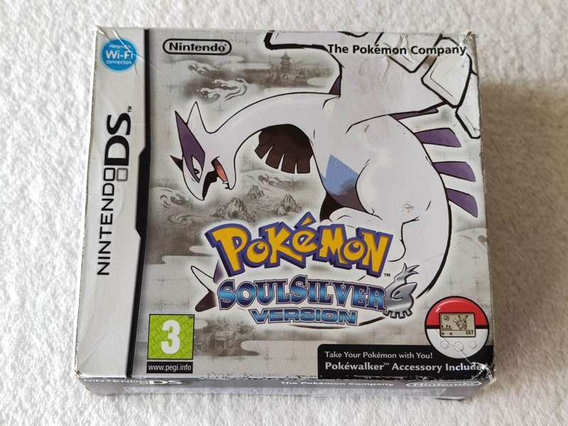 Pokemon SoulSilver + Pokewalker - Nintendo DS Game