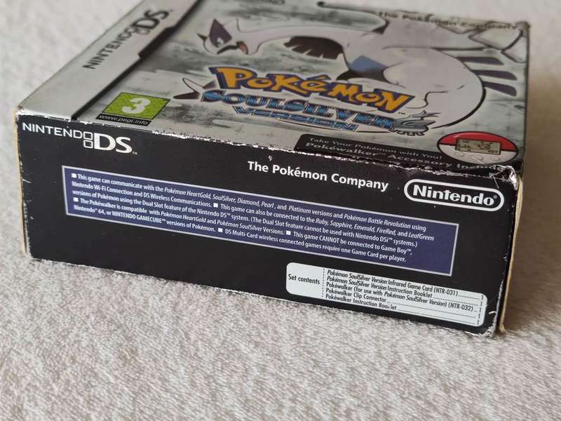 Pokemon SoulSilver + Pokewalker - Nintendo DS Game