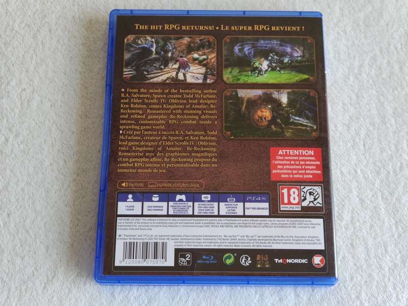 Kingdoms Of Amalur Re-Reckoning - PS4 / Playstation 4 Game