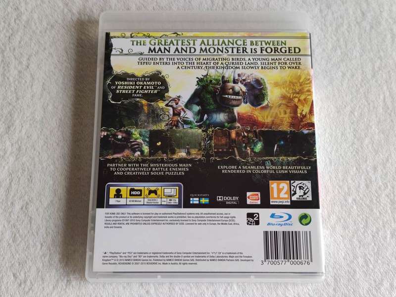 Majin And The Forsaken Kingdom - PS3/Playstation 3 Game