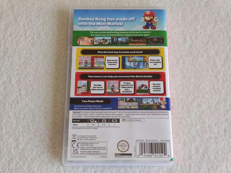 Mario Vs. Donkey Kong - Nintendo Switch Game