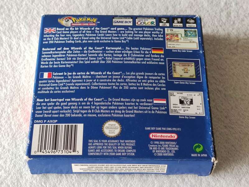 Pokemon Trading Card Game - Nintendo Game Boy Color