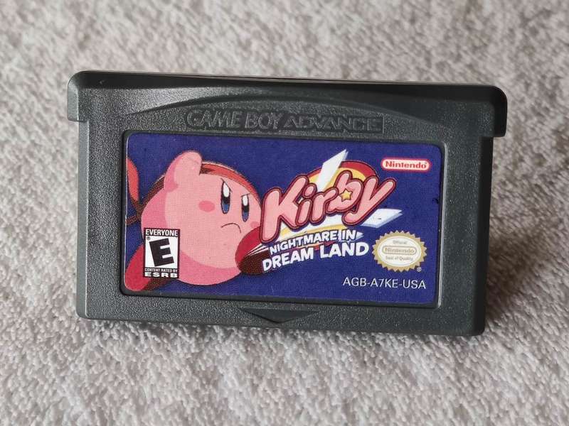 Kirby Nightmare In Dream Land - Nintendo Game Boy Advance