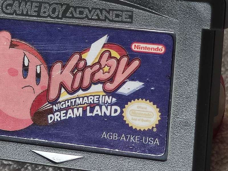Kirby Nightmare In Dream Land - Nintendo Game Boy Advance