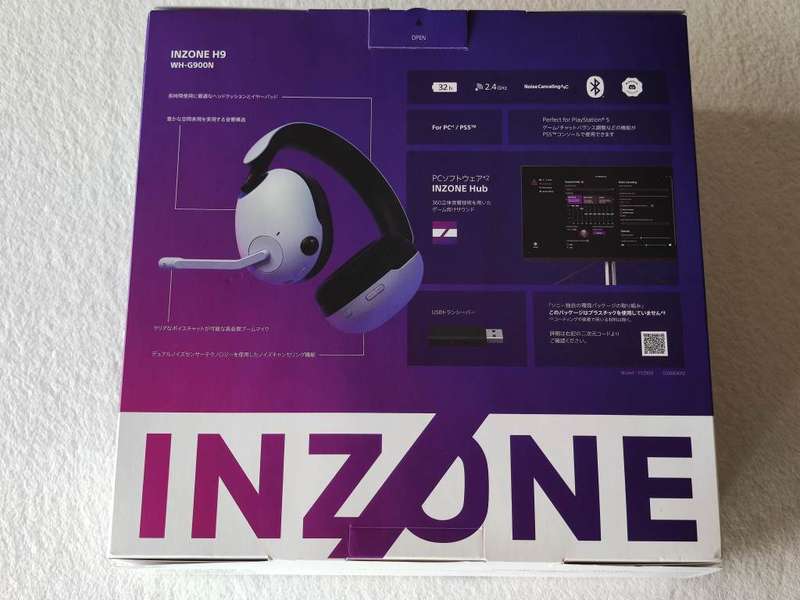 Sony Inzone H9 - Wireless Gaming Headset (PS5/PS4/PC/Nintendo Switch)