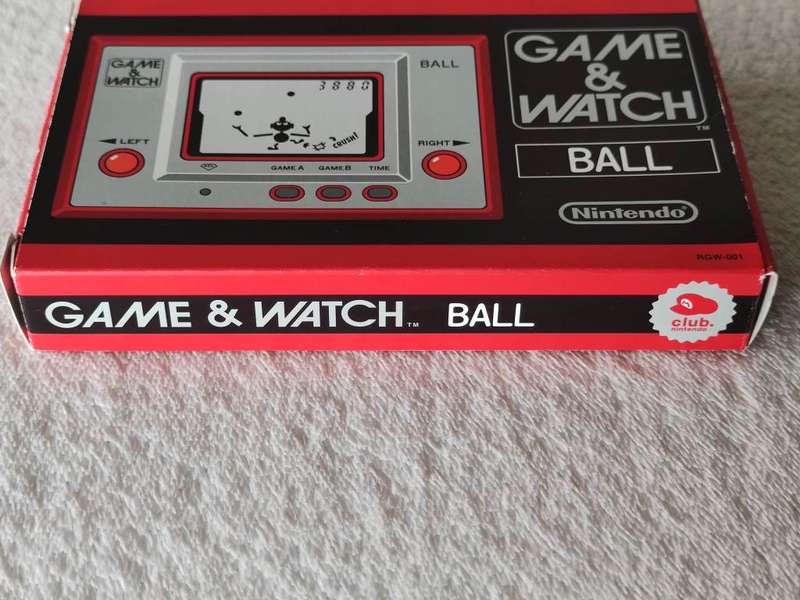 (Club Nintendo) Nintendo Game & Watch - Ball