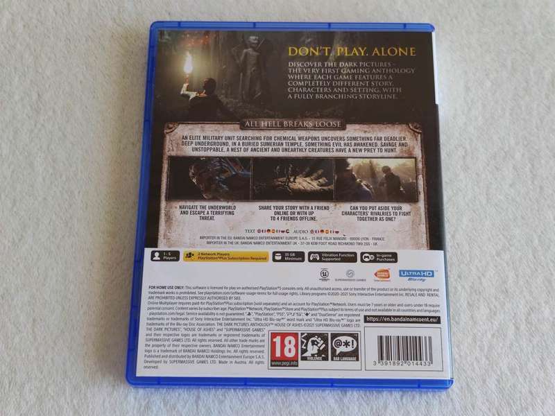 The Dark Pictures Anthology: House Of Ashes - PS5 / Playstation 5 Game
