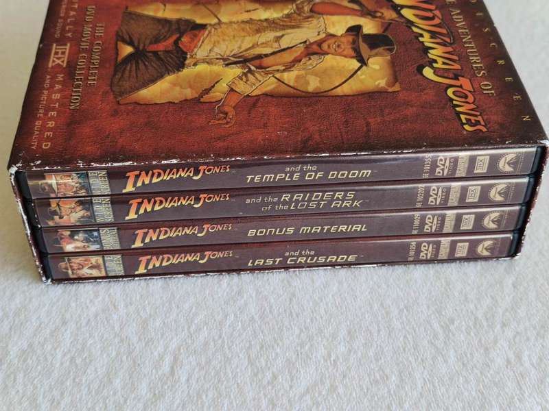 The Adventures Of Indiana Jones - The Complete DVD Movie Collection