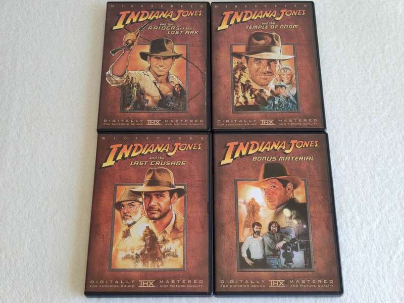 The Adventures Of Indiana Jones - The Complete DVD Movie Collection