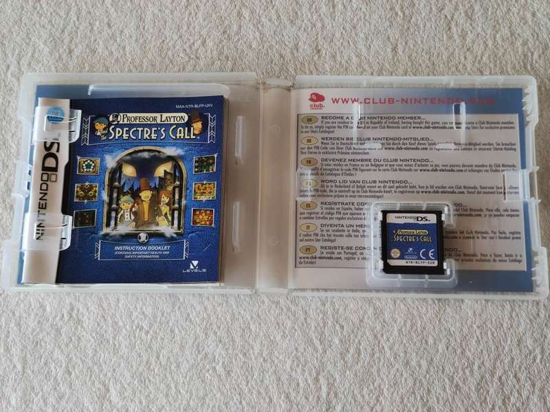 Professor Layton and The Spectre`s Call - Nintendo DS Game