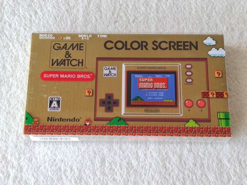 Nintendo Game & Watch Super Mario Bros Edition