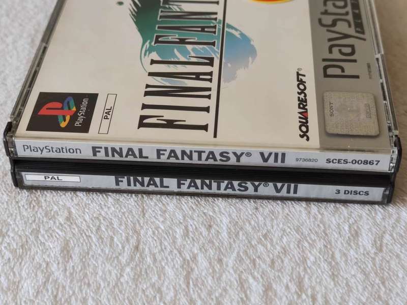 Final Fantasy VII - PS1 / Playstation One Game (PAL)