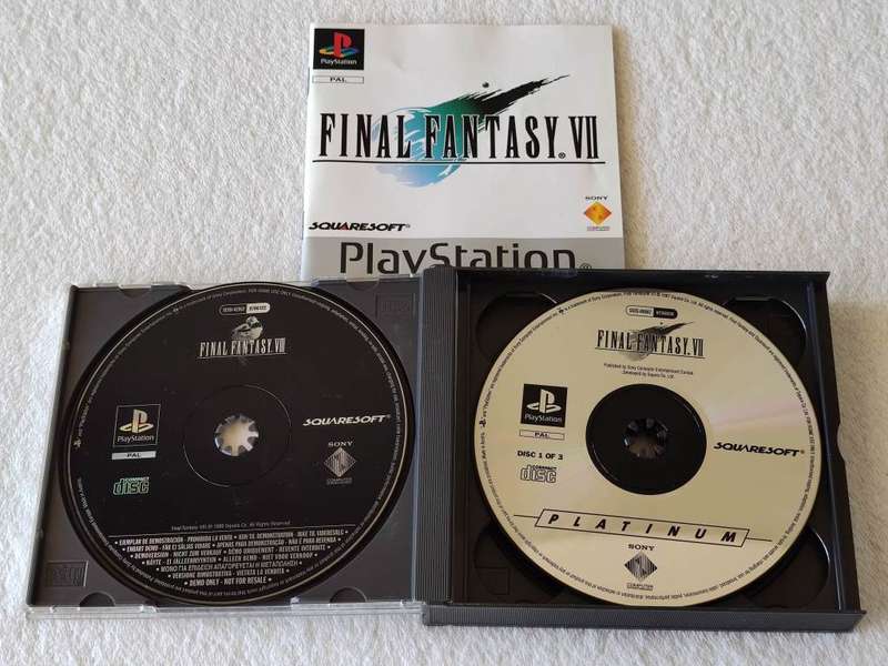 Final Fantasy VII - PS1 / Playstation One Game (PAL)