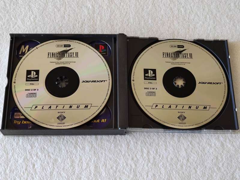 Final Fantasy VII - PS1 / Playstation One Game (PAL)