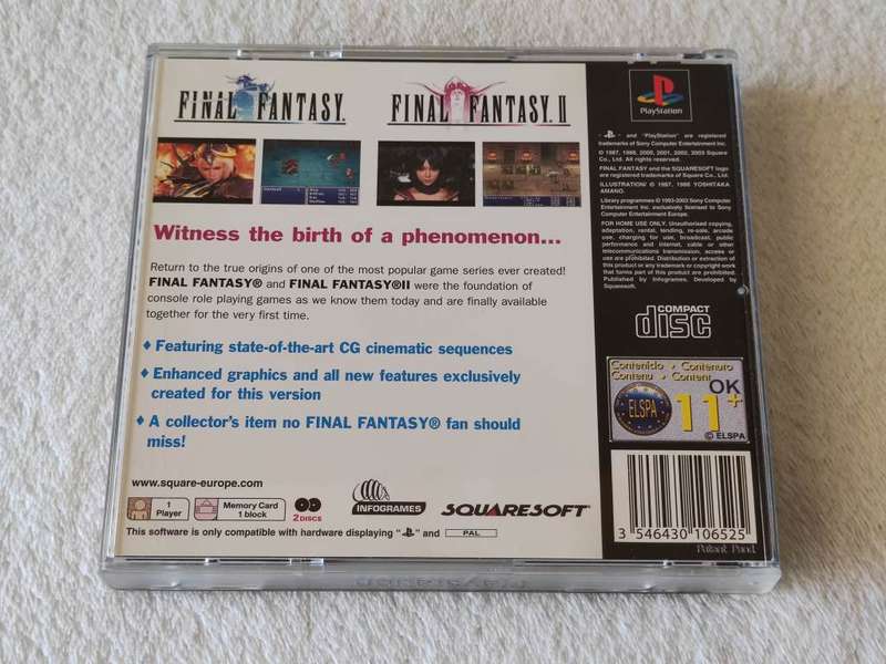 Final Fantasy Origins - PS1 / Playstation One Game (PAL)