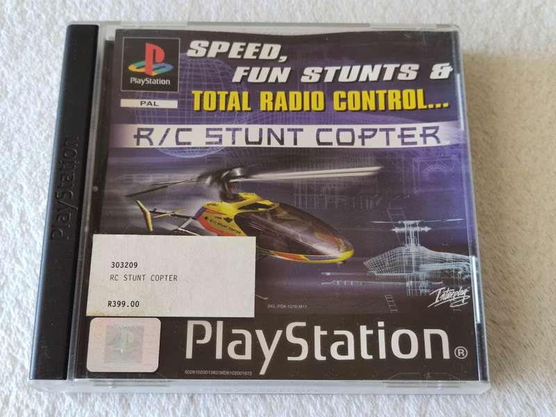 R/C Stunt Copter - PS1 / Playstation One Game (PAL)