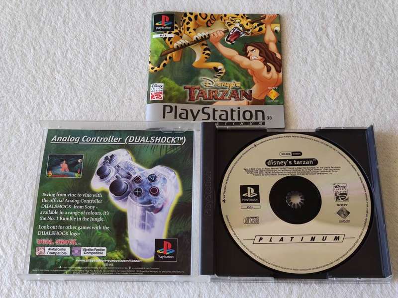 Disney`s Tarzan - PS1 / Playstation One Game (PAL)