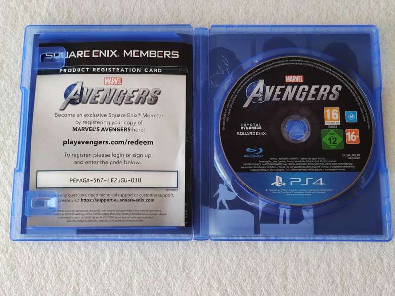 Marvel Avengers - PS4/Playstation 4 Game
