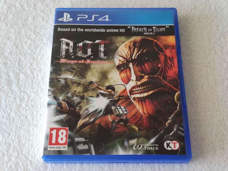 Attack On Titan: Wings Of  Freedom - PS4/Playstation 4 Game
