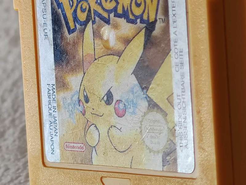 Pokemon Yellow - Nintendo Game Boy