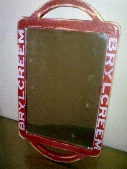 Barber Shop Brylcreem mirror