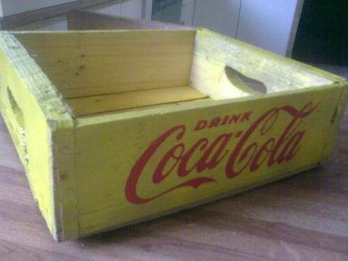 Cocal Cola Wooden Crate
