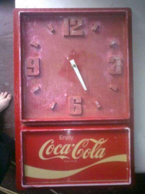 Original 1970's Coca Cola Clock