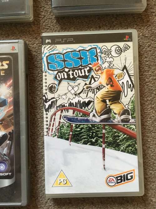 Sony PlayStation Portable (PSP-1000) - Piano Black PLUS Games & Movies *FREE SHIPPING*