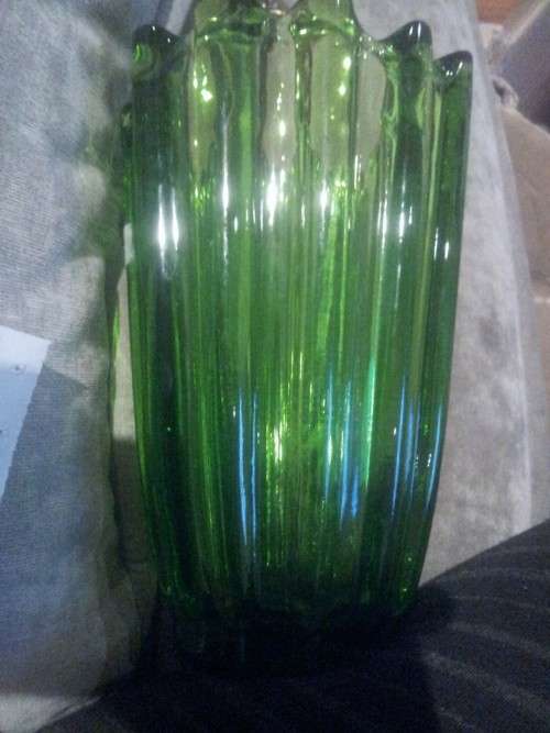 murano heavy vase - beautiful piece -open to offers