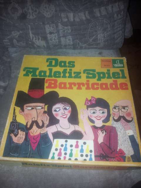 vintage board game : das malefiz spiel