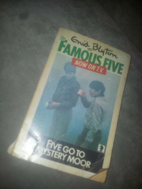 five go to mystery moor - enid blyton