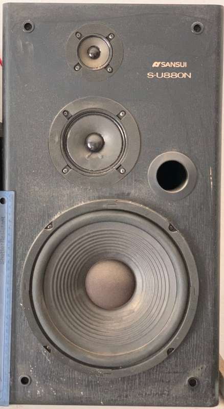 Sansui S-U880 70W RMS Speaker pair