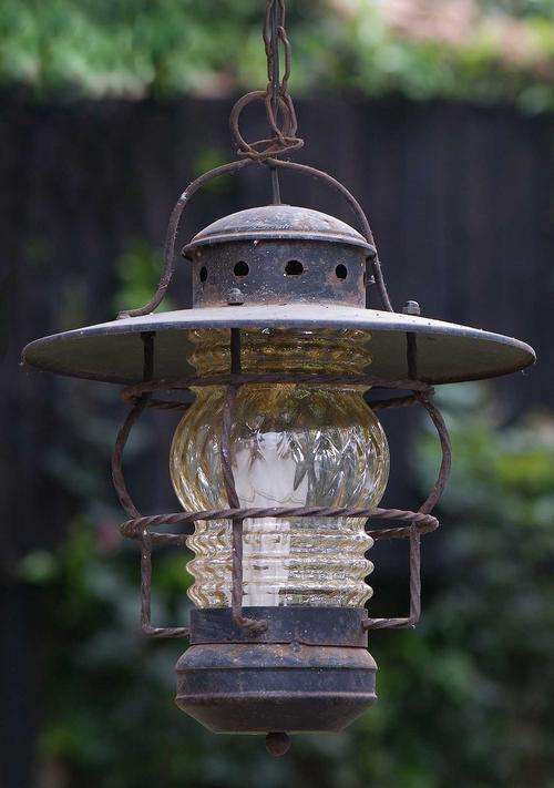 Rustic Hanging lamp