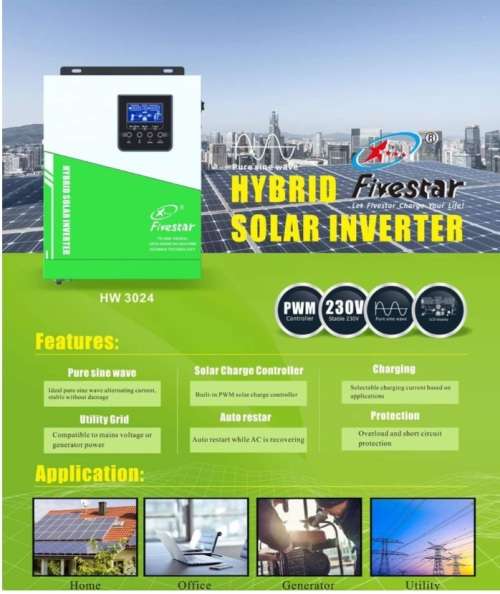 FIVESTAR 3KVA INVERTER! BEAT LOAD SHEDDING !