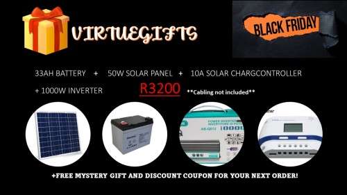 Load Shedding solar kit !