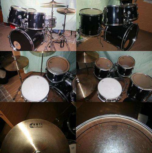 Pictures of the drum set