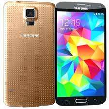 Samsung Galaxy S5 Gold - Like New.