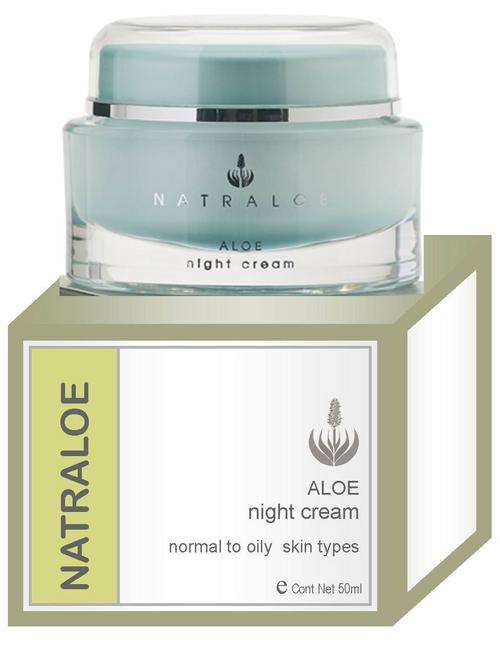 Natraloe Night Cream with certified organic Aloe gel