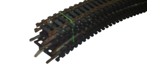 LIMA HO Train tracks - large lot of used bends