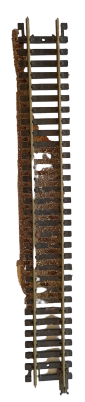 HO Train tracks - Retired Lot of Premium Train Track sections, Cork backing and Track ballast